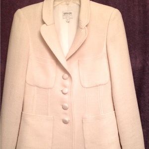 Armani Collezioni Blazer/ Women/ Ivory
